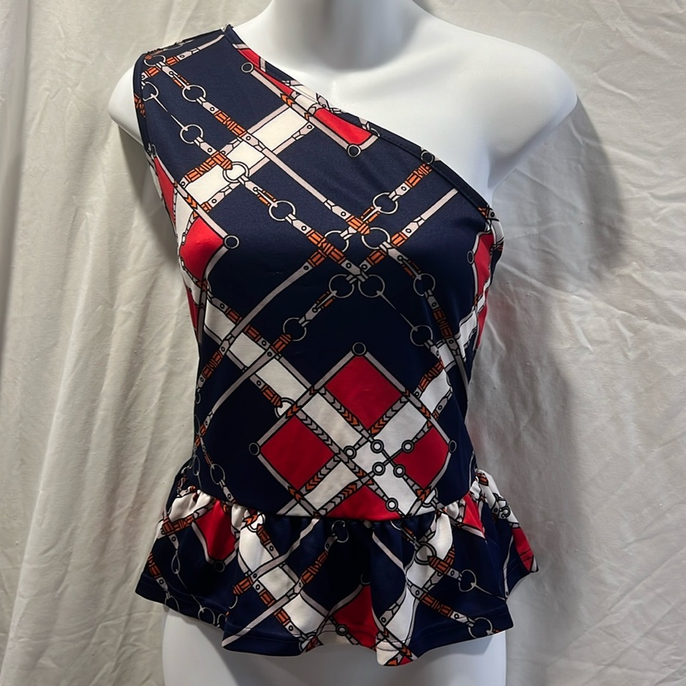 SHEIN size XL one shoulder top